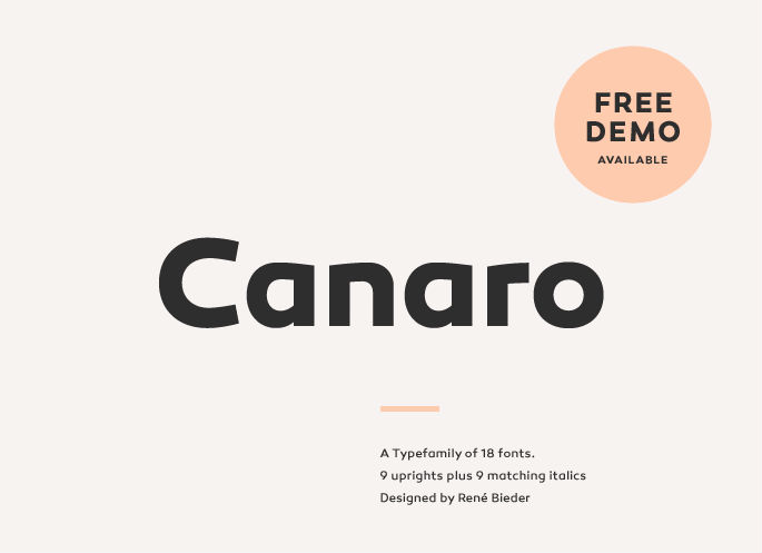 canaro-free-font