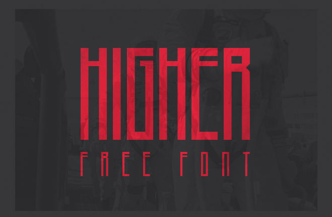 higher-free-font