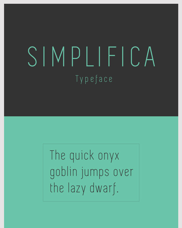 simplifica-free-font