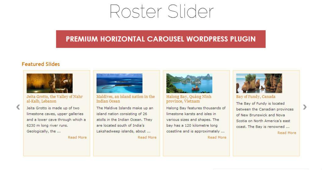 Roster Slider - most-popular-free-and-premium-slider-plugins-for-wordpress(20)