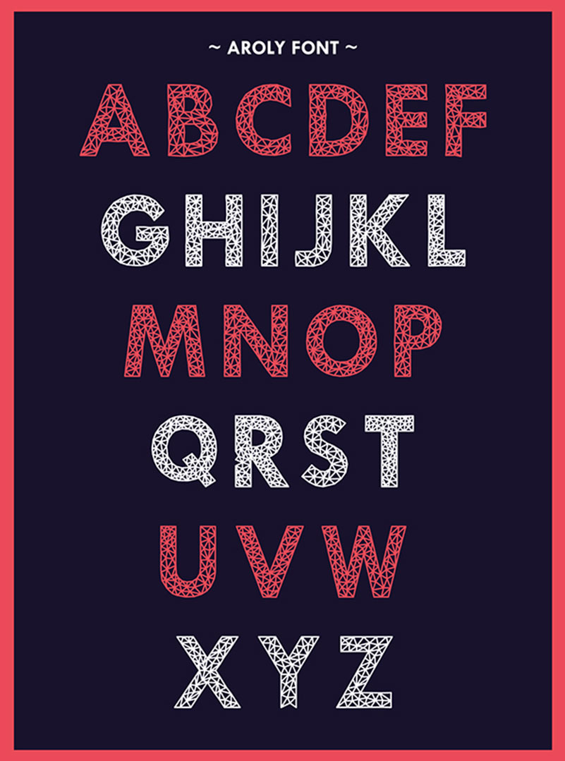 Aroly - 100-greatest-free-fonts-of-2014-010a