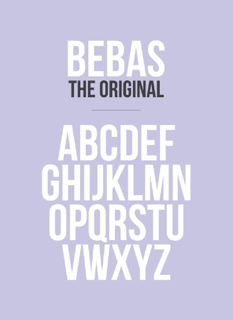 Bebas Neue - 100-greatest-free-fonts-of-2014-016