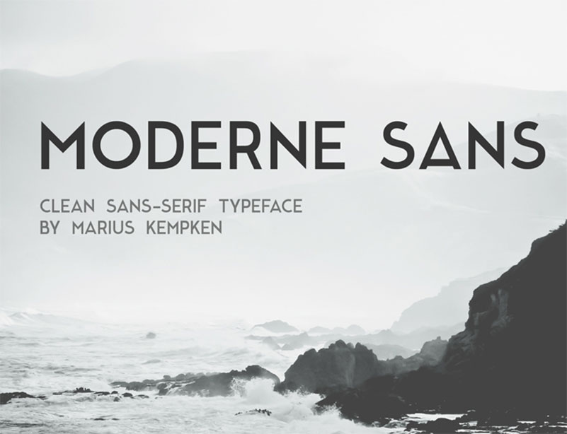 Moderne Sans - 100-greatest-free-fonts-of-2014-024