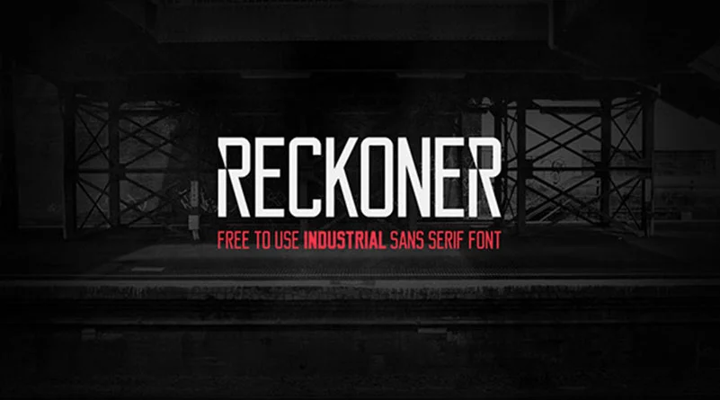 Reckoner - 100-greatest-free-fonts-of-2014-036