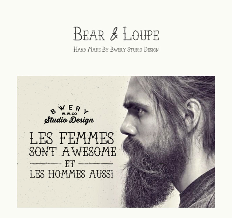 Bear & Loupe - 100-greatest-free-fonts-of-2014-093