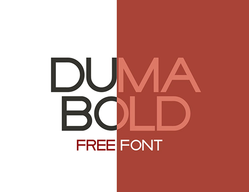 Duma Bold - 100-greatest-free-fonts-of-2014-063