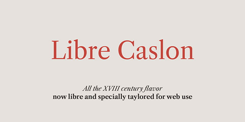 Libre Caslon - 100-greatest-free-fonts-of-2014-067