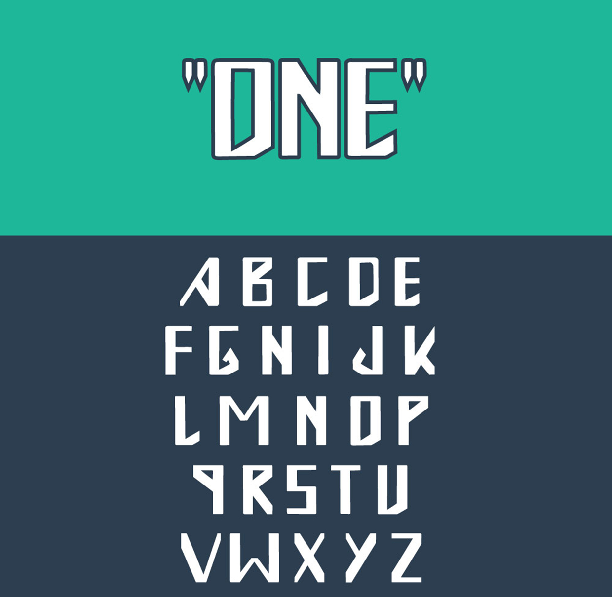 one-free-font-093