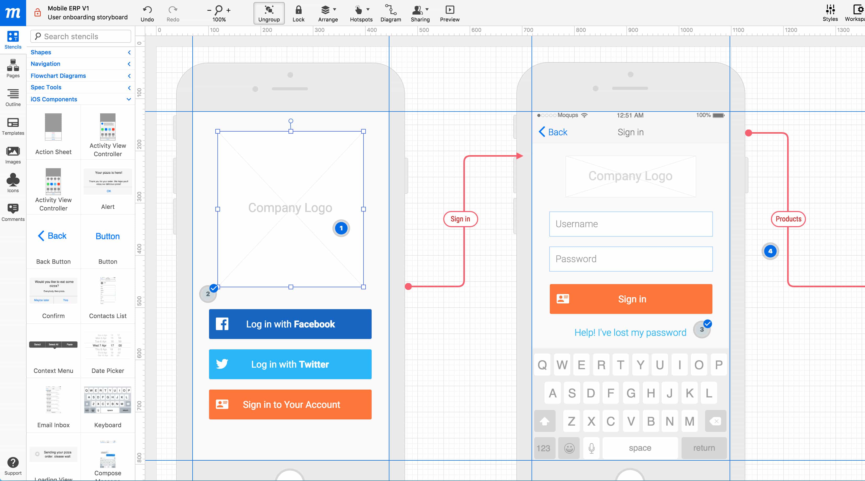 prototype tools for website design