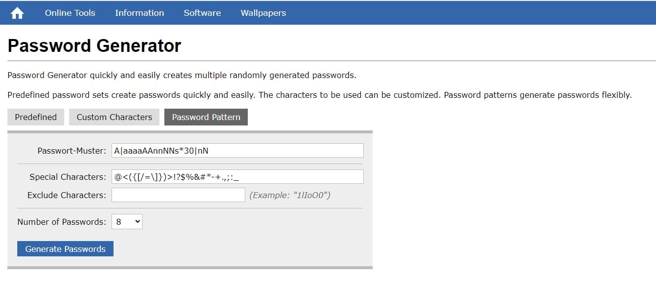gaijin-password-generator