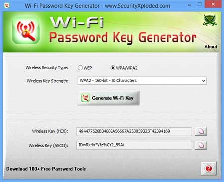 wifi-password-key-generator